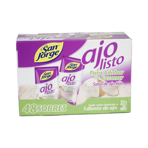 Salsa de Ajo San Jorge x 48 Sobres