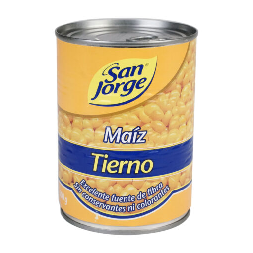 Maiz Tierno San Jorge - Lata X 600 Gr.