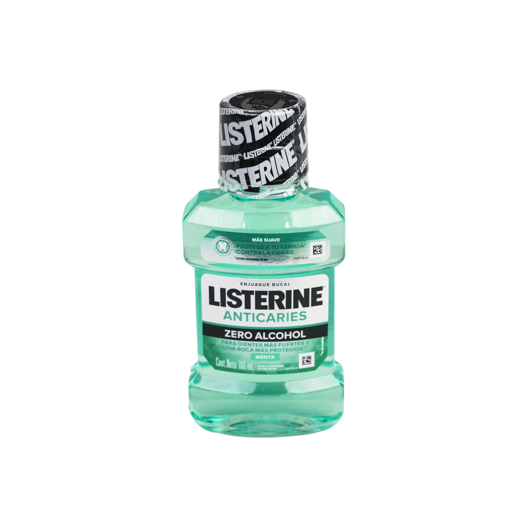 Listerine Anticaries Zero Alcohol x 180ml
