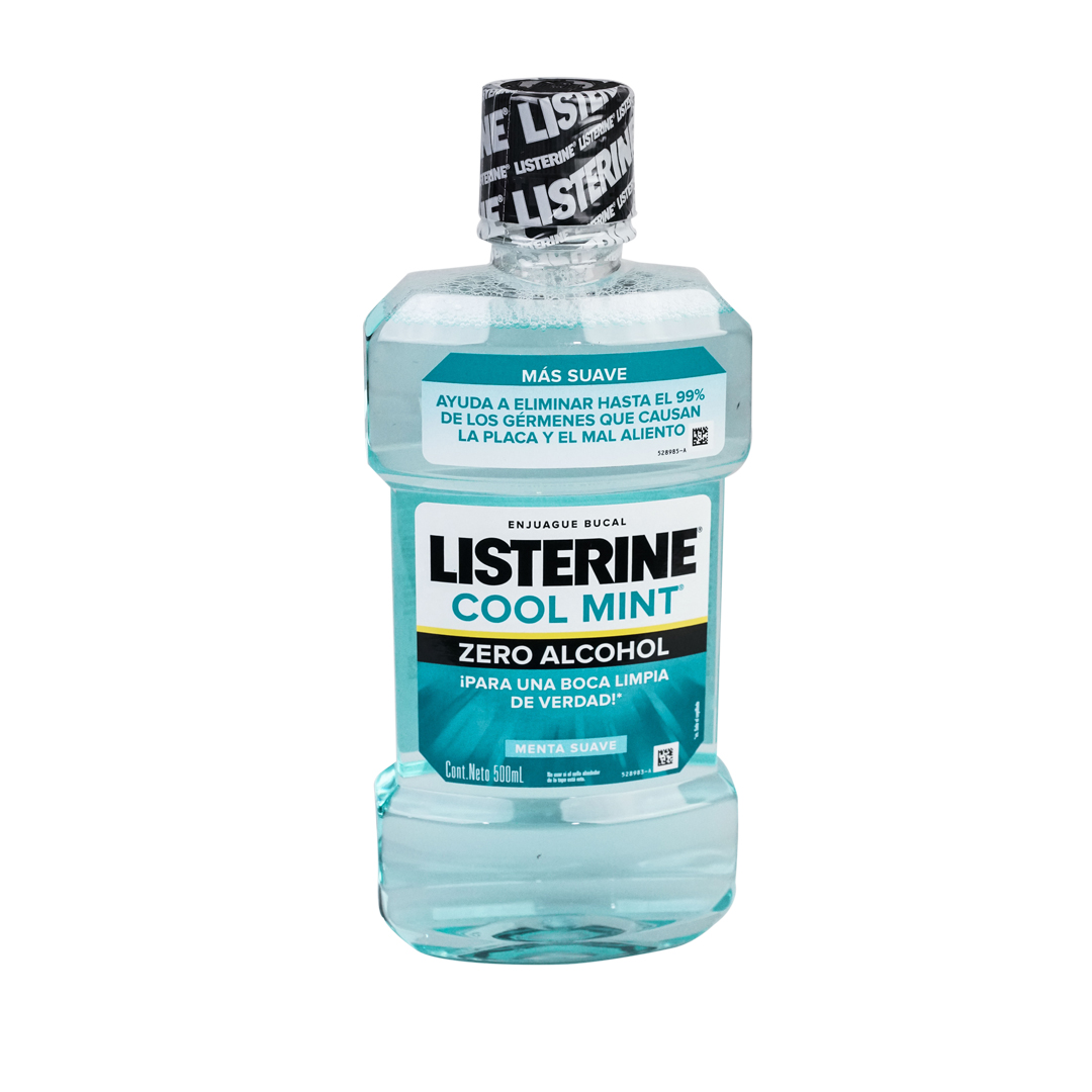 Listerine Cool Mint Zero Alcohol x 500ml