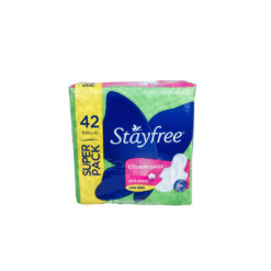 Toallas Higienicas Stayfree Ultradelgada Super Pack x 42 Unds