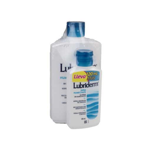 Oferta Crema Lubriderm Extra Humectante x 400Ml Lleva Gratis Crema x 120Ml