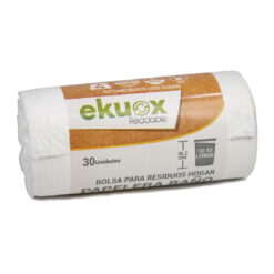 30 Bolsas Ekuox para Residuos del Hogar -  Medidas 43 X 48 cms.