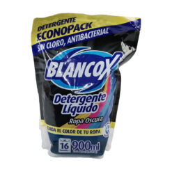 Detergente Liquido Blancox  Ropa Oscura x900ml.