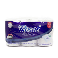 Papel Higiénico Rosal Ultra Confort x 12 Rollos G