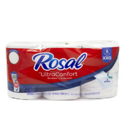 Papel Higiénico Rosal Ultra Confort x 6 Rollos XXG