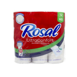 Papel Higiénico Rosal Ultra Confort x 12 Rollos XG
