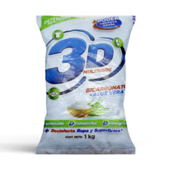 Detergente 3D Multiusos Bicarbonato y Aloe Vera x 1kg