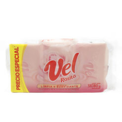 Jabón en Barra Vel Rosita x 180gr. Precio Especial x 3 Unds.