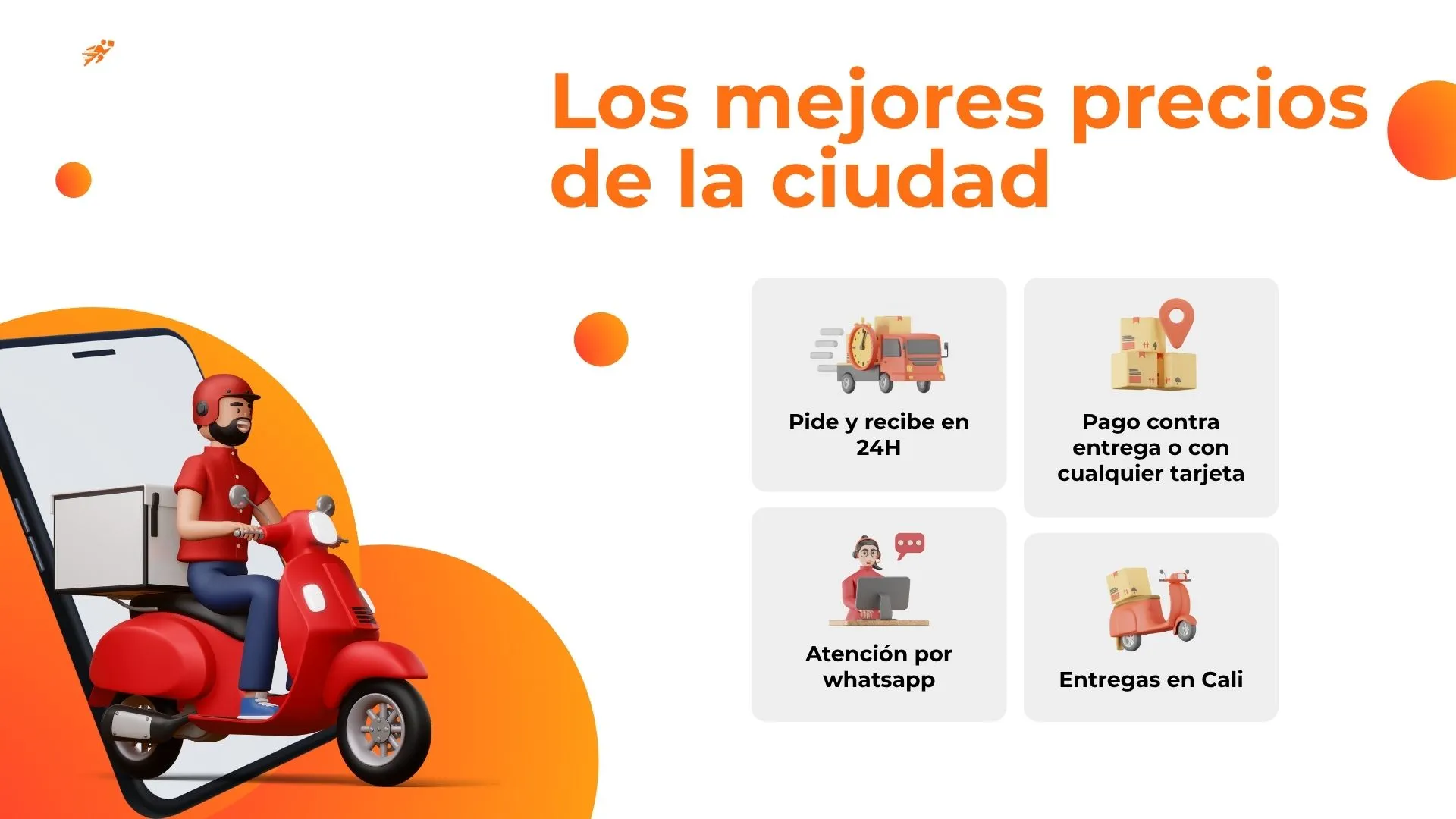 Promociones Mercoyá — Entregas en Cali